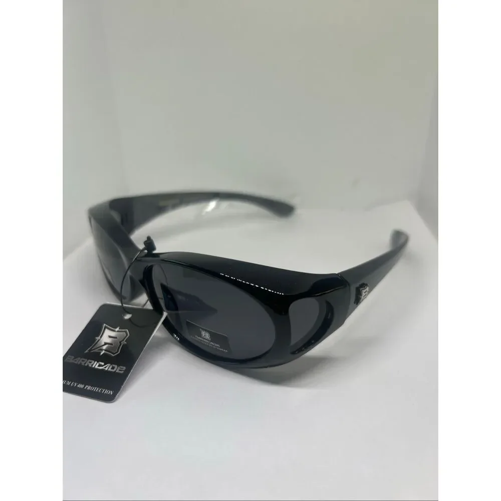 Barricade Black Fit Over Glasses Sunglasses